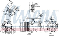 Kompressori, ilmastointilaite - 890388