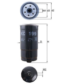 Degvielas filtrs - KC 199