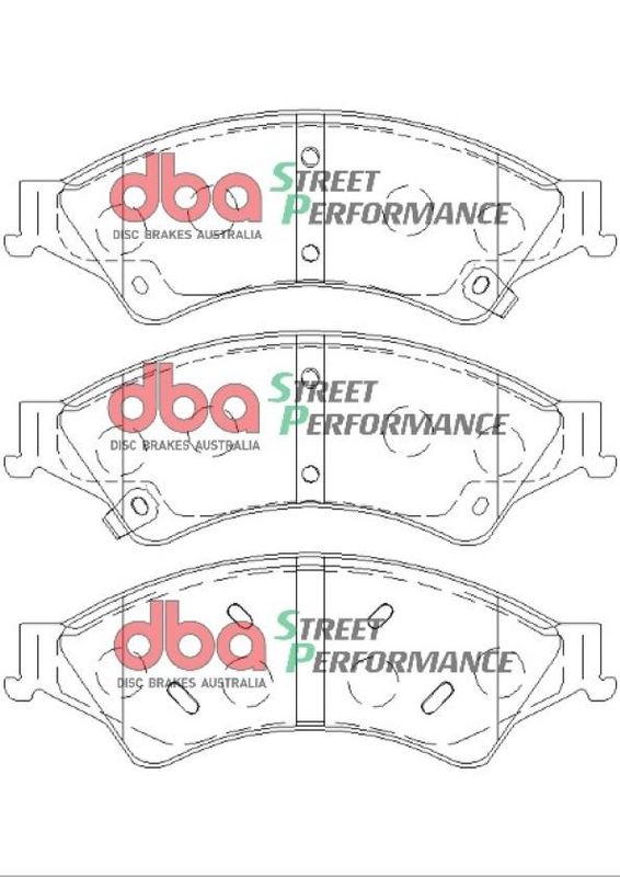 Brake Pads Street Performance ECE R90 certified | Front Axle - DB2074SP