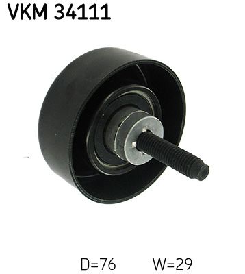 Celiņu siksnas rullītis - VKM 34111