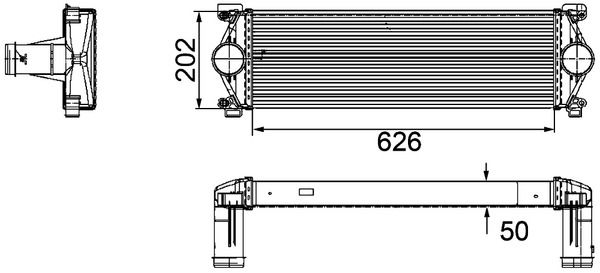 Välijäähdytin - CI 254 000P