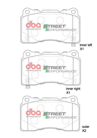 Brake Pads Street Performance | Front Axle - DB1695SP