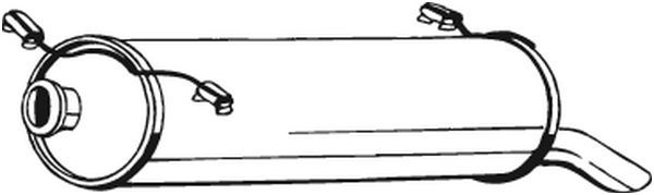 Takaäänenvaimentaja - 135-697