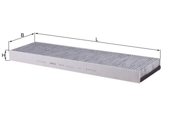 Salona filtrs - LAK 70