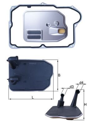 Hidraulikas filtrs, Automātiskā pārnesumkārba - HX 161D