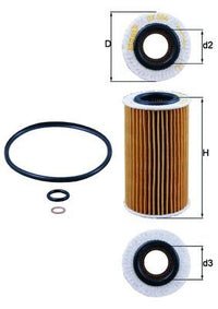 Eļļas filtrs - OX 384D