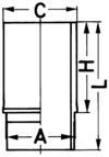 Cilindra čaula - 89024110