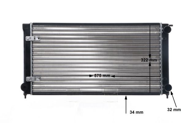 Jäähdytin,moottorin jäähdytys - CR 414 000S