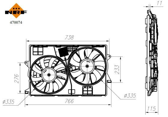 Ventilators, Motora dzesēšanas sistēma - 470074