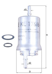 Degvielas filtrs - KL 176/6D