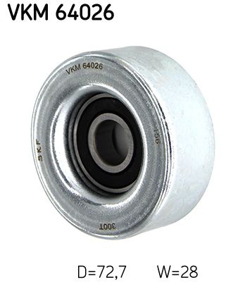 Ohjainrulla, moniurahihna - VKM 64026