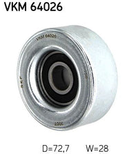 Ohjainrulla, moniurahihna - VKM 64026
