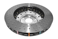5000 series - Crossed Drilled & Dimpled Silver Hat - DBA53000SLVXD