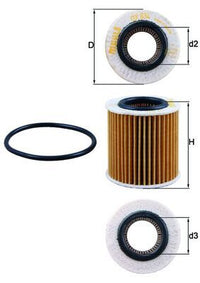 Eļļas filtrs - OX 834D