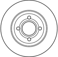 Jarrulevy - DF2597