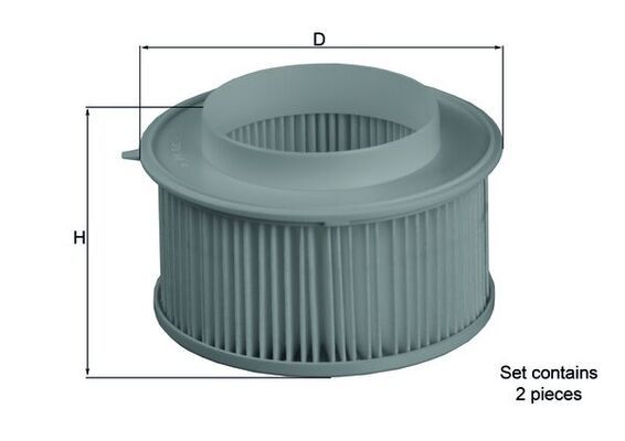 Salona filtrs - LA 15/S