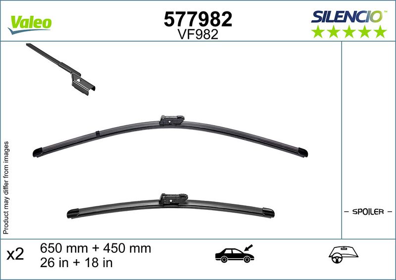 Stikla tīrītāja slotiņa - 577982