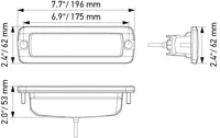 Off-road work light - 1FB 358 176-221