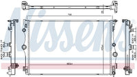 Motora dzesēsanas radiators - 606815