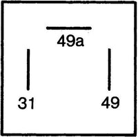 Pagrieziena signāla pārtraucējs - 4DB 003 675-011