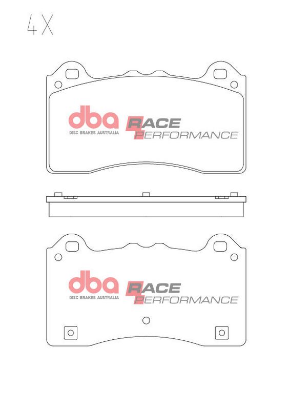 Brake Pads Race Performance - DB15025RP