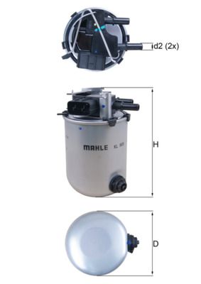 Degvielas filtrs - KL 909