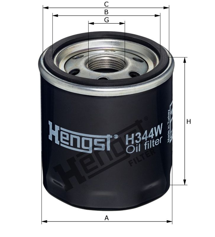 Eļļas filtrs - H344W