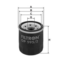 Eļļas filtrs - OP 595/2