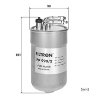 Degvielas filtrs - PP 990/2