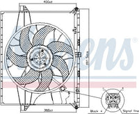 Tuuletin, moottorin jäähdytys - 85739