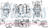 Kompressori, ilmastointilaite - 890292