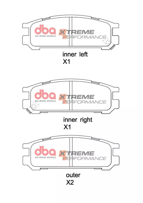 Brake Pads Xtreme Performance | Rear - DB1186XP