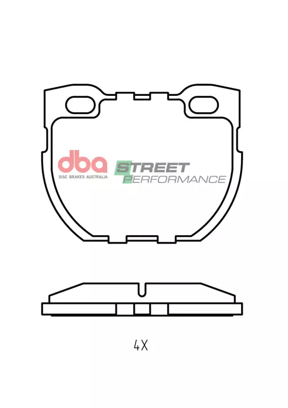 Brake Pads Street Performance | Rear - DB1306SP