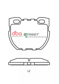 Brake Pads Street Performance | Rear - DB1306SP