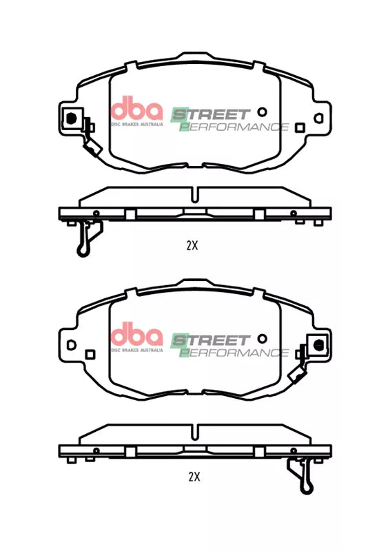 Brake Pads Street Performance | Front - DB1395SP
