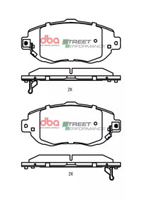 Brake Pads Street Performance | Front - DB1395SP