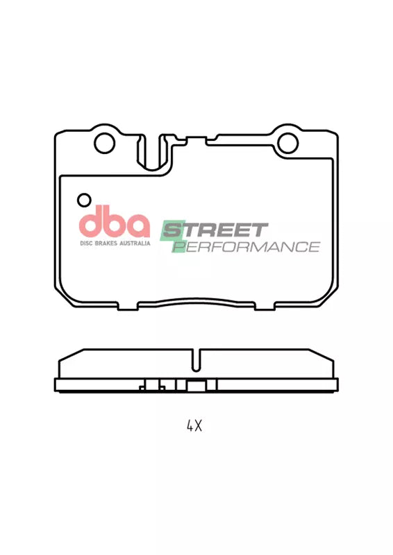 Brake Pads Street Performance | Front - DB1421SP