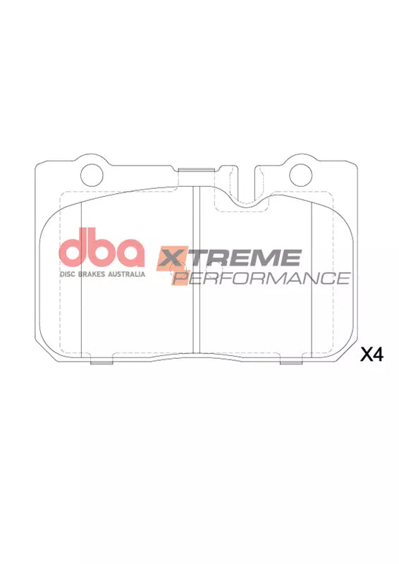 Brake Pads Xtreme Performance | Front - DB1421XP