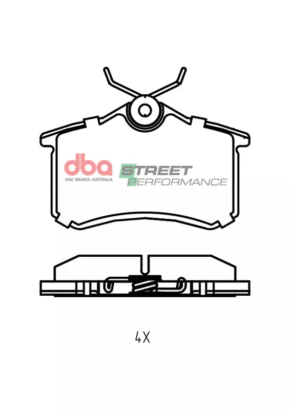 Brake Pads Street Performance | Rear - DB1449SP