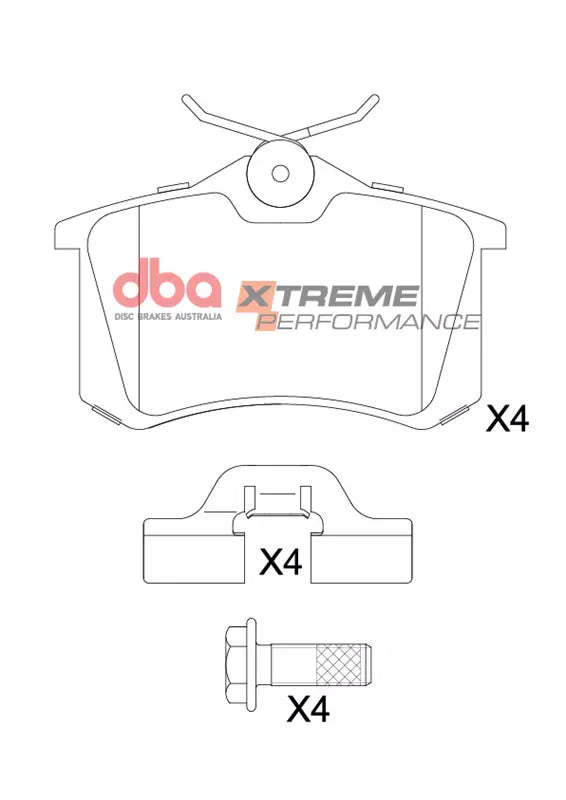 Brake Pads Xtreme Performance | Rear - DB1449XP