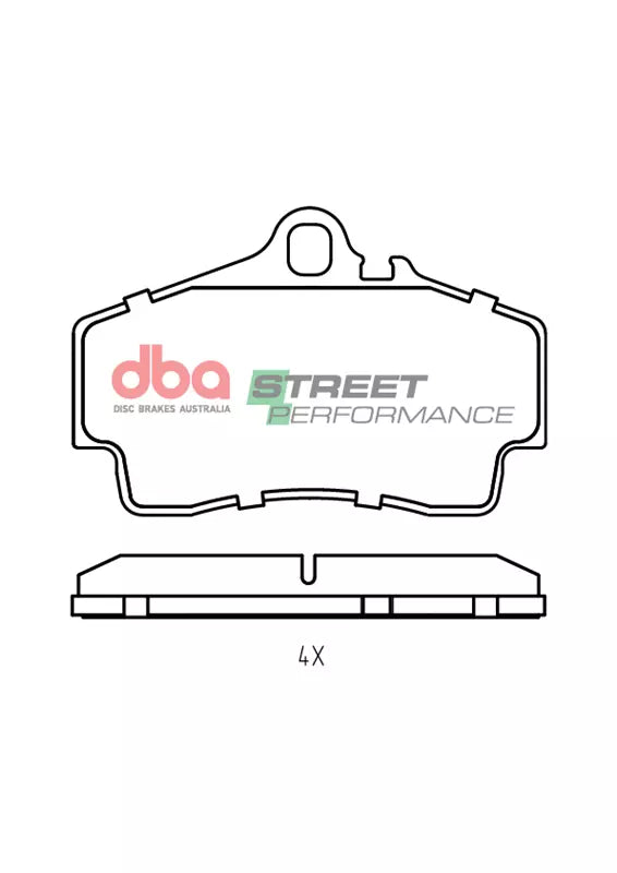 Brake Pads Street Performance | Rear - DB1467SP