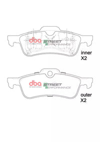 Brake Pads Street Performance | Rear - DB1501SP