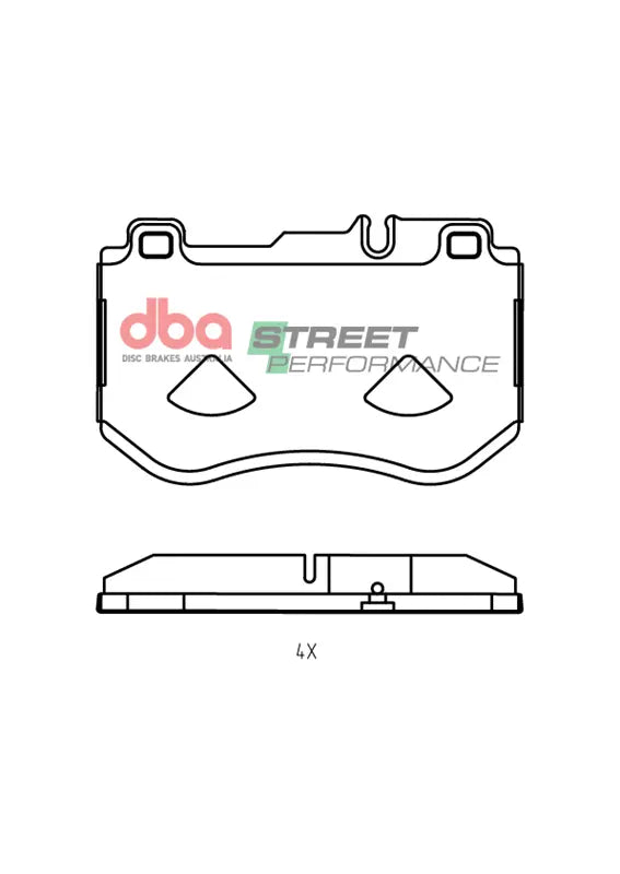 Brake Pads Street Performance | Front Axle - DB15036SP