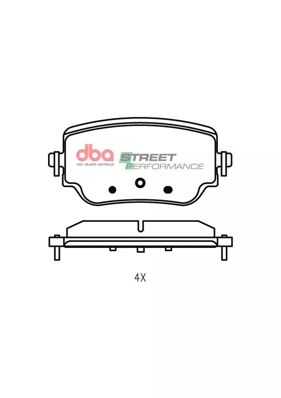 Brake Pads Street Performance | Rear - DB15082SP