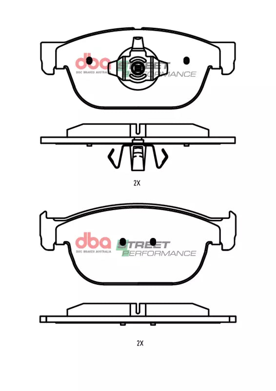 Brake Pads Street Performance | Front - DB15116SP