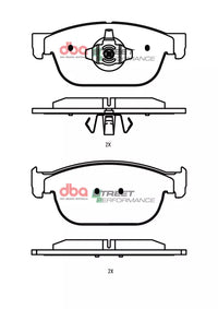 Brake Pads Street Performance | Front - DB15116SP