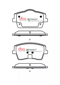 Brake Pads Street Performance | Front - DB15174SP