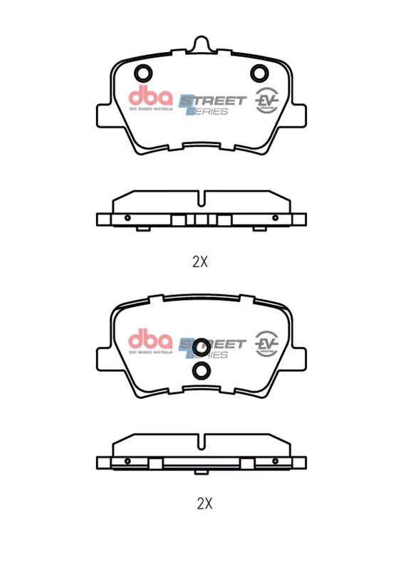 Brake Pads Street Series | Rear - DB15179SSEV