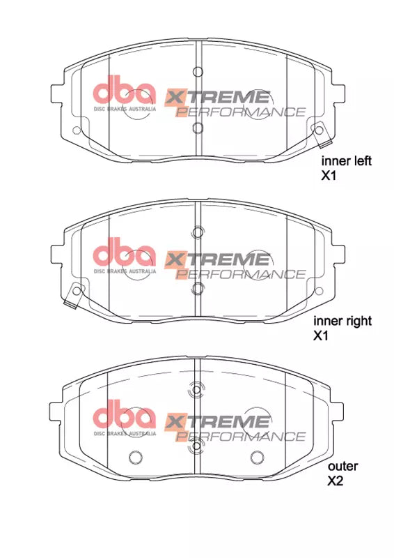 Brake Pads Xtreme Performance | Front - DB15185XP