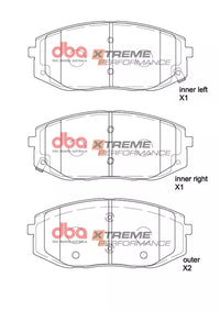Brake Pads Xtreme Performance | Front - DB15185XP